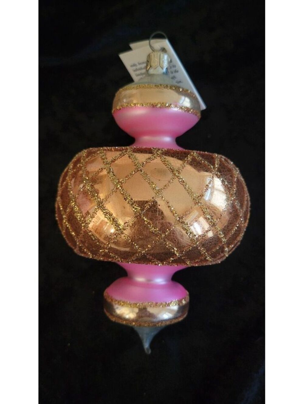 Vintage Christopher Radko Jumbo Spin Top Ornament